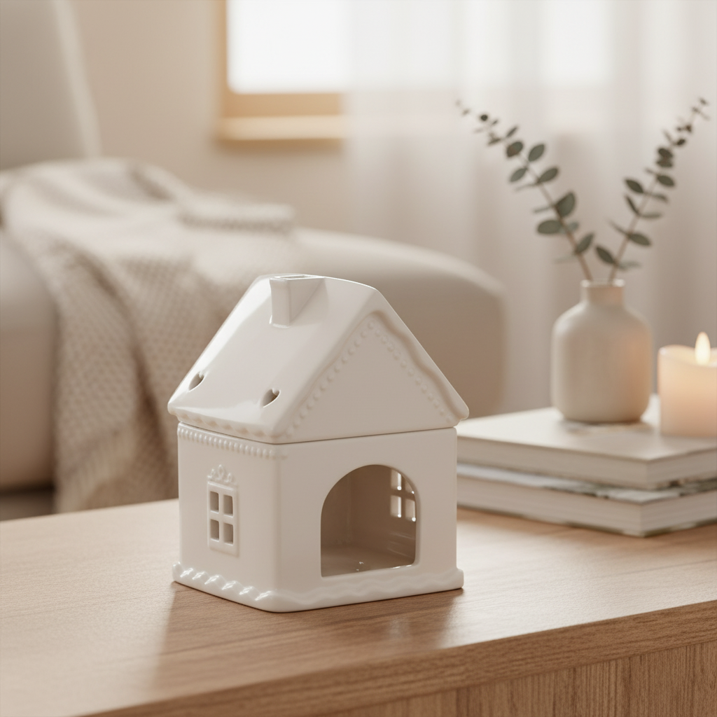 Brûleur Maison - vue avec porte