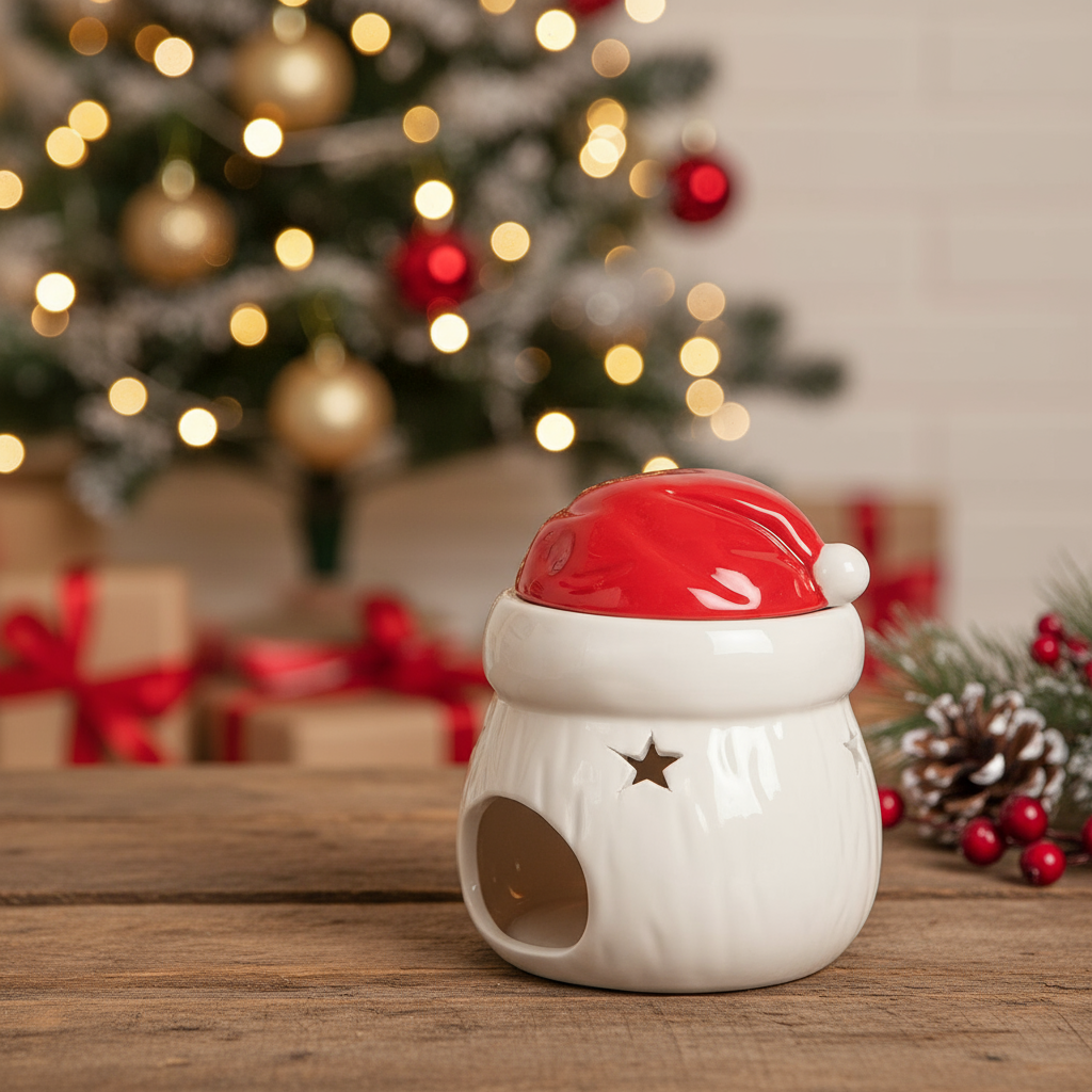 Brûleur Père Noël - vue de côté